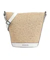 Michael Michael Kors Small Open Top Townsend Bucket Bag In Nude