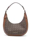 Michael Michael Kors Small Preston Empire Shoulder Bag In Brown