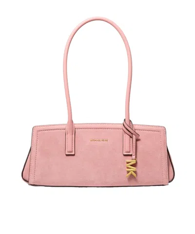 Michael Michael Kors Small Single-zip Shoulder Bag In Pink
