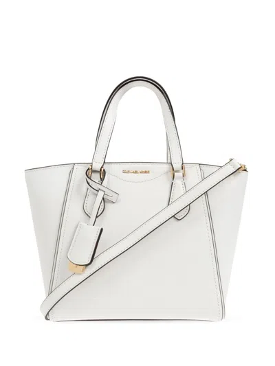 Michael Michael Kors Small Taryn Tote Bag In White