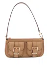 Michael Michael Kors Small Zoe Shoulder Bag In Neutral