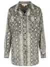 Michael Michael Kors Michael By Michael Kors Printed Cotton Shirt In Neutral