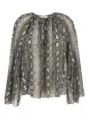 Michael Michael Kors Powder Polyester Shirts In Gray