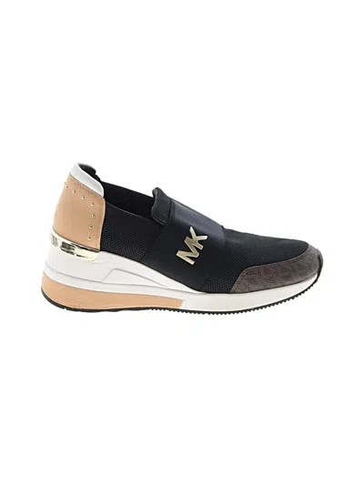 Pre-owned Michael Michael Kors Sneakers In Black
