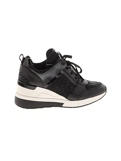 Pre-owned Michael Michael Kors Sneakers In Black