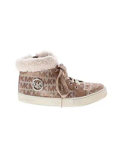 Pre-owned Michael Michael Kors Kids' Sneakers In Brown