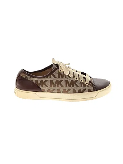 Pre-owned Michael Michael Kors Sneakers In Brown