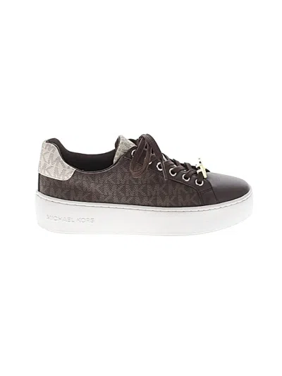 Pre-owned Michael Michael Kors Sneakers In Brown