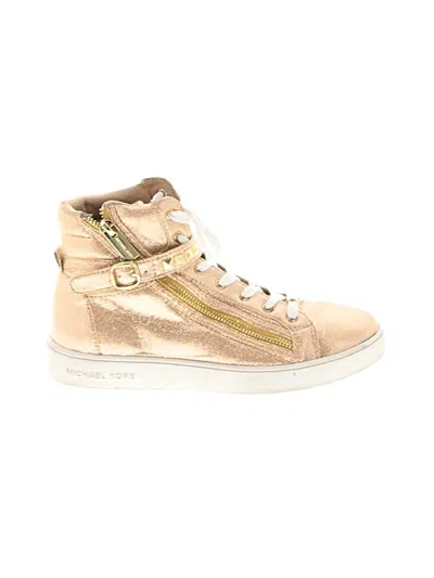 Pre-owned Michael Michael Kors Sneakers In Gold