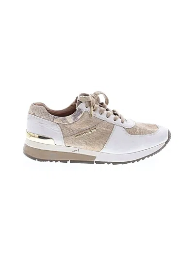 Pre-owned Michael Michael Kors Sneakers In Gold