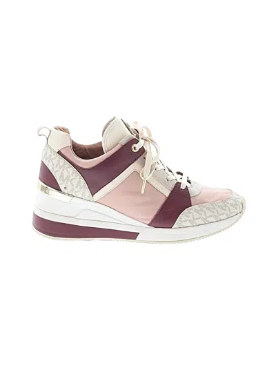 Pre-owned Michael Michael Kors Sneakers In Pink