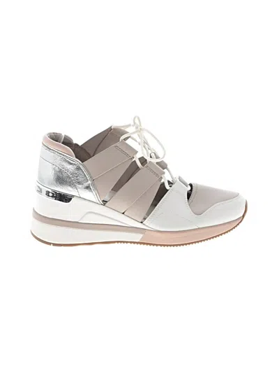 Pre-owned Michael Michael Kors Sneakers In Silver