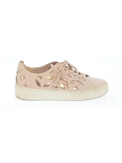Pre-owned Michael Michael Kors Sneakers In Tan