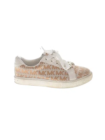 Pre-owned Michael Michael Kors Kids' Sneakers In Tan