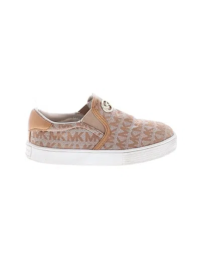 Pre-owned Michael Michael Kors Kids' Sneakers In Tan