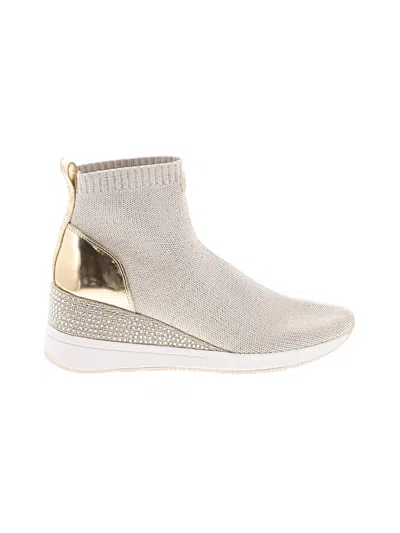 Pre-owned Michael Michael Kors Sneakers In White