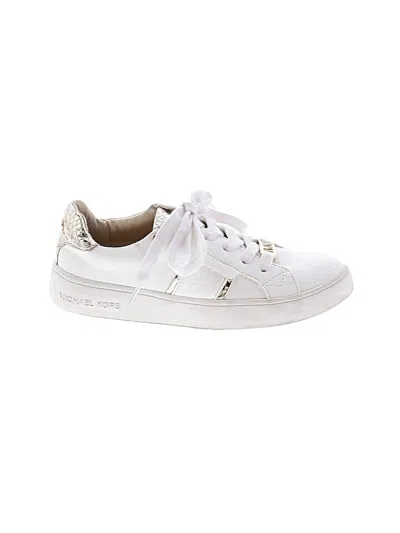 Pre-owned Michael Michael Kors Kids' Sneakers In White