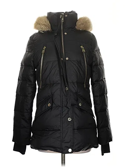 Pre-owned Michael Michael Kors Snow Jacket In Black