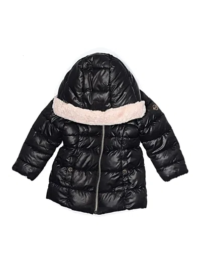 Pre-owned Michael Michael Kors Kids' Snow Jacket In Black