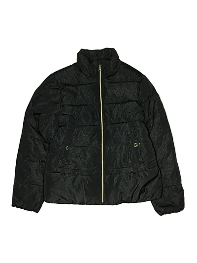 Pre-owned Michael Michael Kors Kids' Snow Jacket In Black