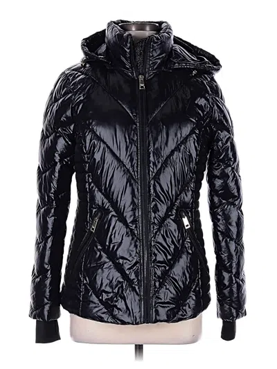 Pre-owned Michael Michael Kors Snow Jacket In Black