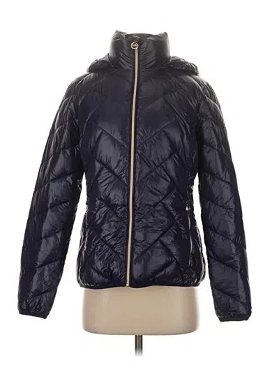 Pre-owned Michael Michael Kors Snow Jacket In Blue