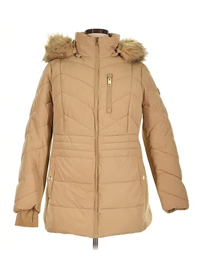 Pre-owned Michael Michael Kors Snow Jacket In Gold