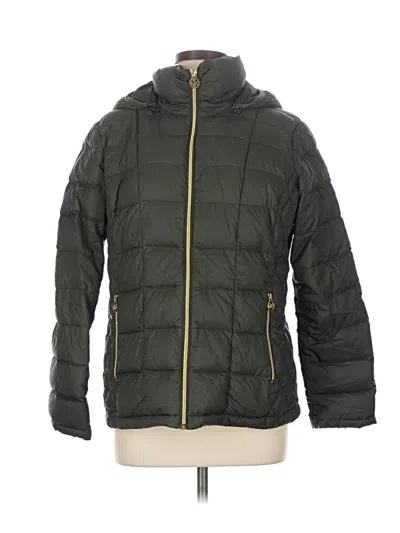 Pre-owned Michael Michael Kors Snow Jacket In Green