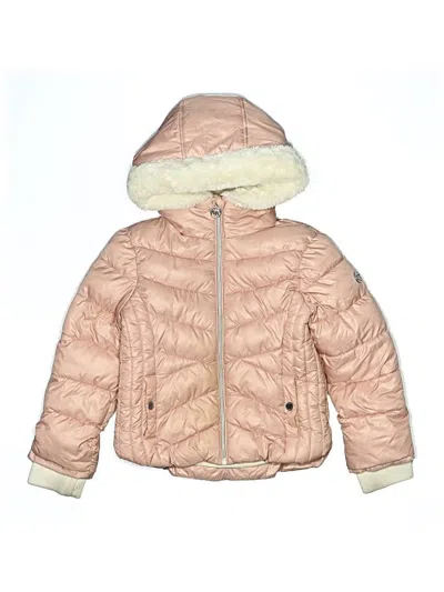Pre-owned Michael Michael Kors Kids' Snow Jacket In Pink