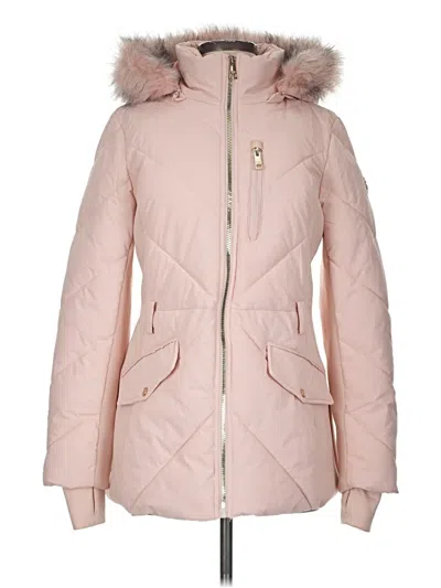 Pre-owned Michael Michael Kors Snow Jacket In Pink