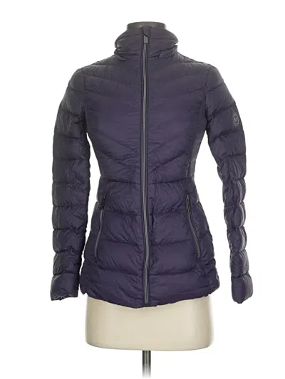 Pre-owned Michael Michael Kors Snow Jacket In Purple