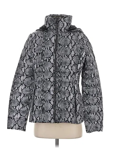 Pre-owned Michael Michael Kors Snow Jacket In Silver