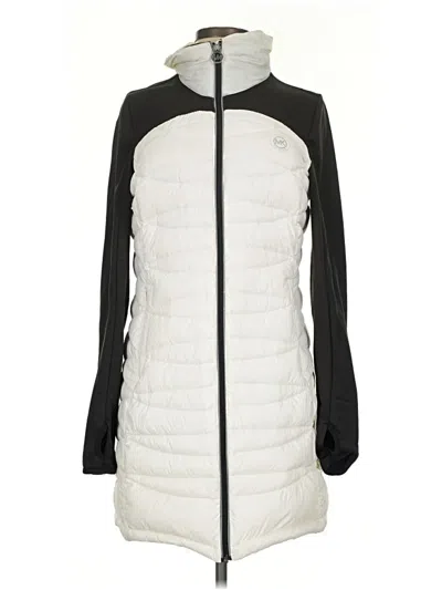 Pre-owned Michael Michael Kors Snow Jacket In White