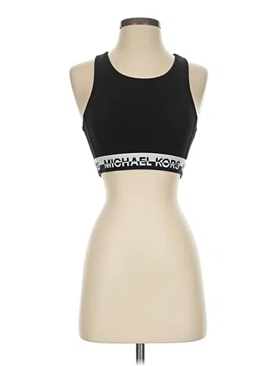 Pre-owned Michael Michael Kors Sports Bra In Black