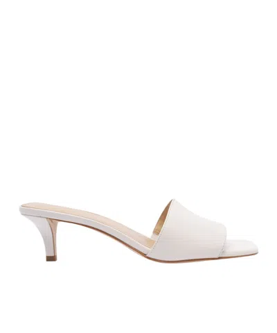 Michael Michael Kors Square Toe Sandals In Neutral