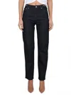Michael Michael Kors Straight-leg Chain-detail Jeans