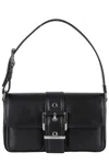 Michael Michael Kors Structured Handbag With Flap Closure And Buckle Detail