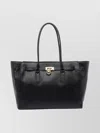 Michael Michael Kors Structured Leather Tote Dual Strap Design