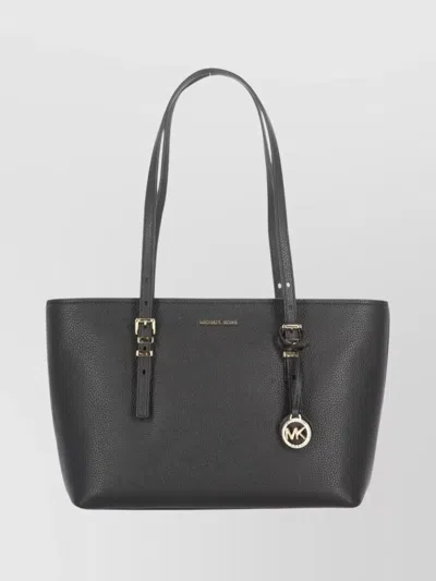 MICHAEL MICHAEL KORS STRUCTURED SHOULDER BAG FEATURING TWO HANDLES