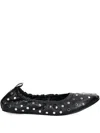 Michael Michael Kors Stud-detailing Ballerina Shoes In Multi