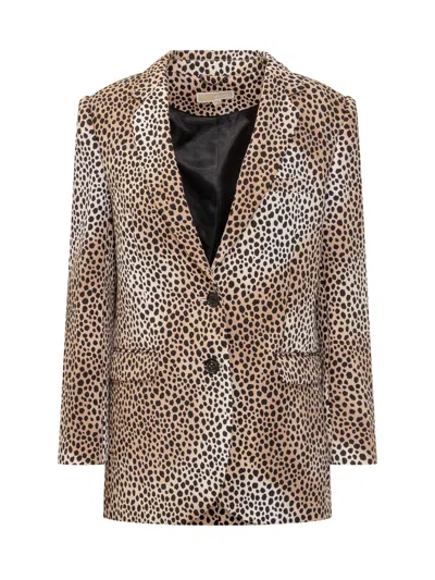 Michael Michael Kors Stylish Blazer In Multi