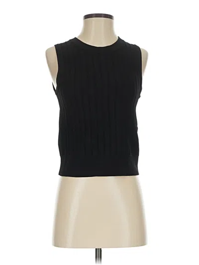 Pre-owned Michael Michael Kors Sweater Vest In Black