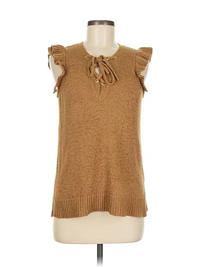 Pre-owned Michael Michael Kors Sweater Vest In Brown