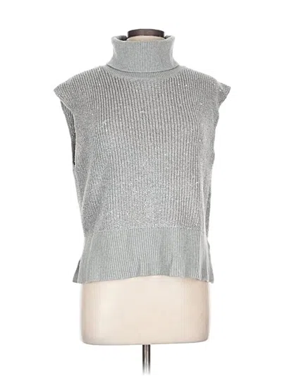 Pre-owned Michael Michael Kors Sweater Vest In Silver