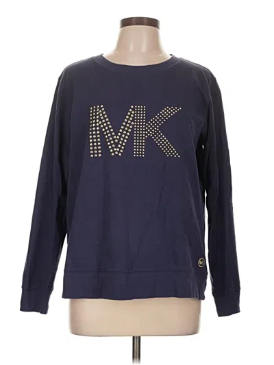 Pre-owned Michael Michael Kors Sweatshirt In Blue