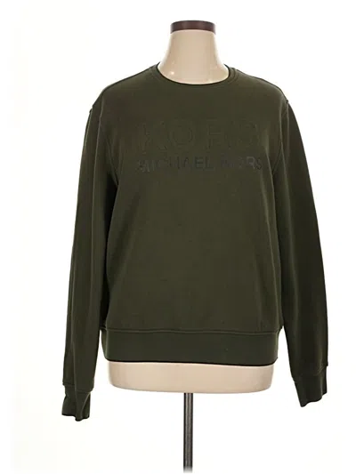 Pre-owned Michael Michael Kors Sweatshirt In Green
