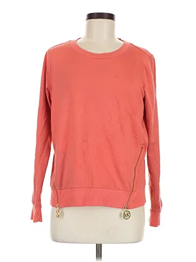 Pre-owned Michael Michael Kors Sweatshirt In Orange