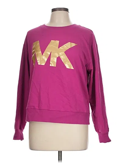 Pre-owned Michael Michael Kors Sweatshirt In Pink