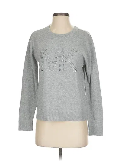 Pre-owned Michael Michael Kors Sweatshirt In Silver