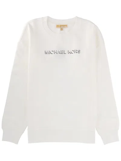 Michael Michael Kors Crew-neck Sweatshirt In Neutral